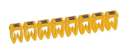 Маркер CAB 3 - для кабеля 0,5-1,5 мм² - заглавная буква W